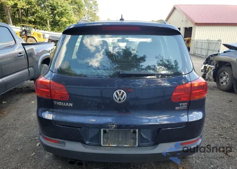 2016 Volkswagen Tiguan S from USA, damaged, VIN WVGBV7AX7GW534386